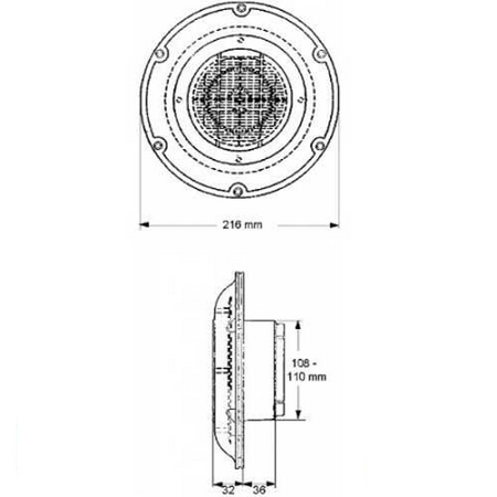 SMART SOLAR Solarlüfter 300s mit Edelstahl-Kappe und Akku