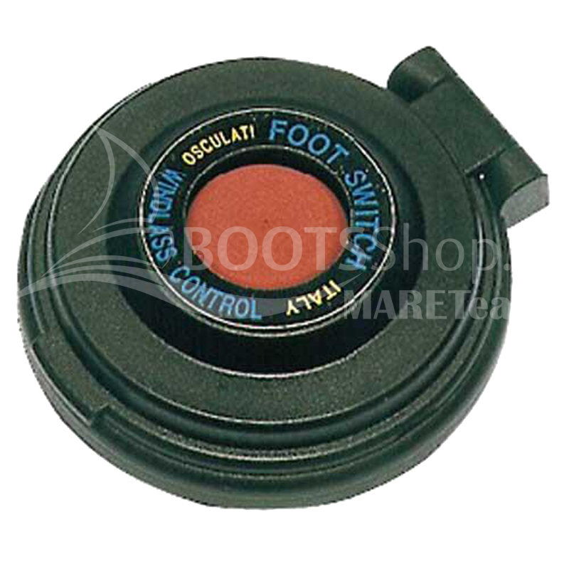 Osculati Micro-Fußschalter - Einbau-Fernschalter für Ankerwinschen