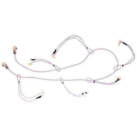 TAUSENDFÜSSLER - Elastischer Segeleinbinder mit 6 Zeisingen für schnelle Segelbefestigung