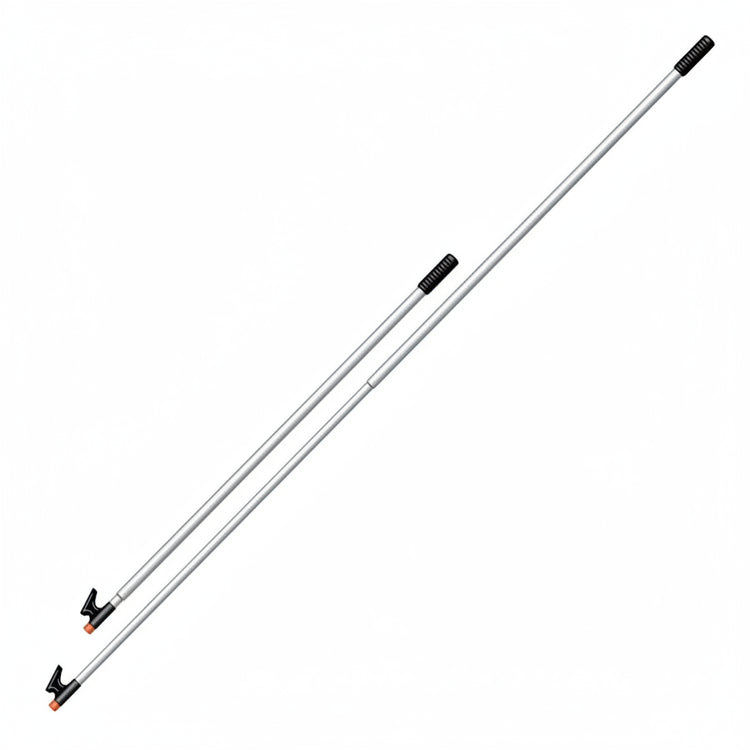 Davis Team Bootshaken – Teleskop, silber eloxiertes Marine-Aluminium