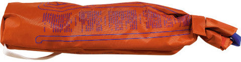 Wurfleine mit Sack PP 6 mm – 30 m – Orange – Schwimmfähig