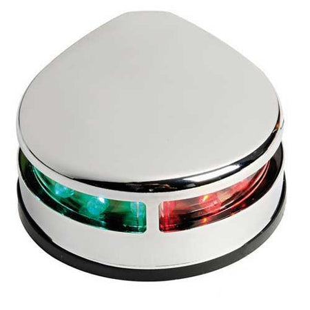 OSCULATI Positionsleuchte EvoLED Edelstahl - Zweifarbig für Boote bis 20m zweifarbig