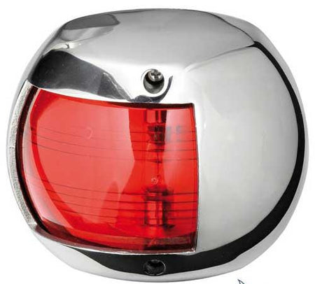 OSCULATI Positionsleuchte Compact LED Edelstahl AISI 316 - RINA zugelassen bis 12m Backbord