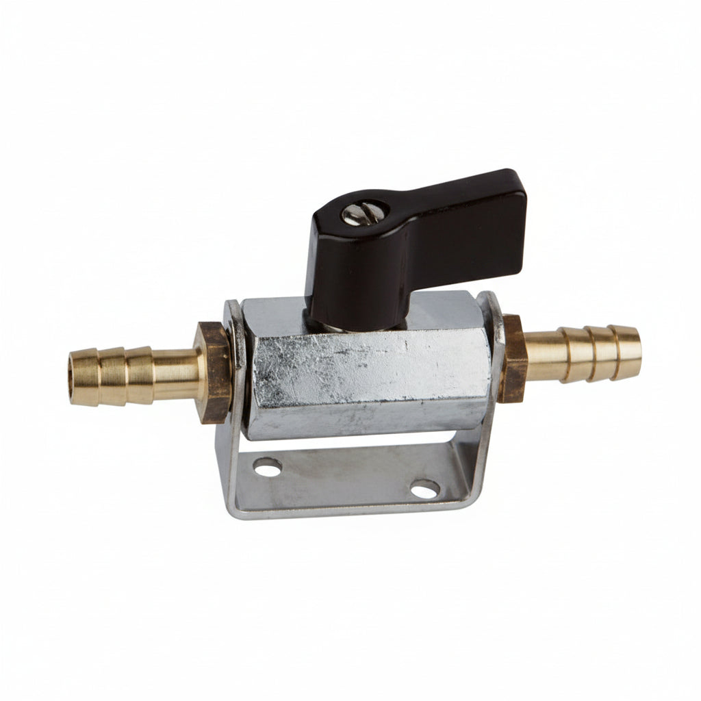 Absperrhahn mechanisch - Treibstoffhahn mit 10 mm Schlauchanschluss