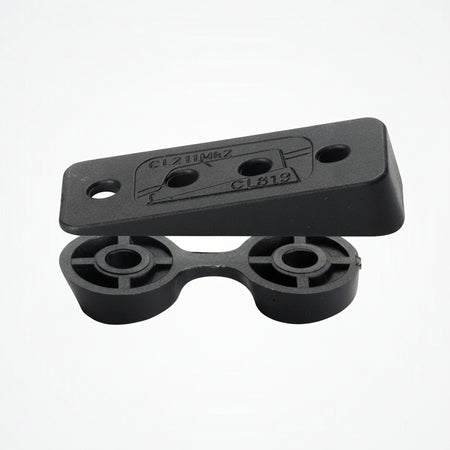 Clamcleat® CL819-SB Schrägsockel mit Gegenplatte - PP Tapered Pad für CL211-II & CL211AN-II