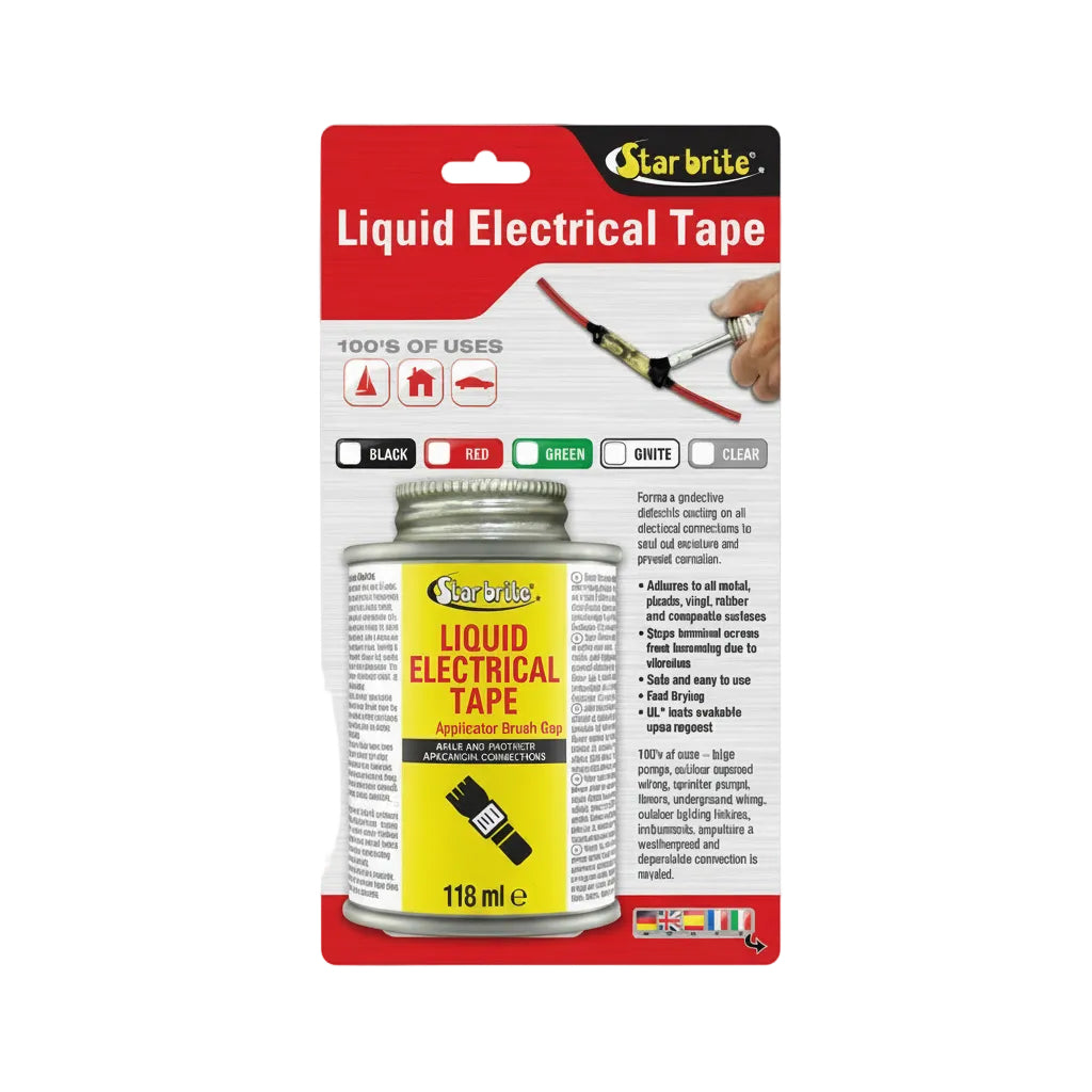 Star Brite Liquid Electrical Tape 118g - Flüssiges Isolierband wasserdicht schwarz