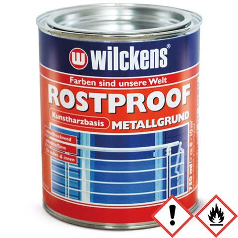 WILCKENS ROSTPROOF METALLGRUND - Kunstharz-Metallgrund rotbraun