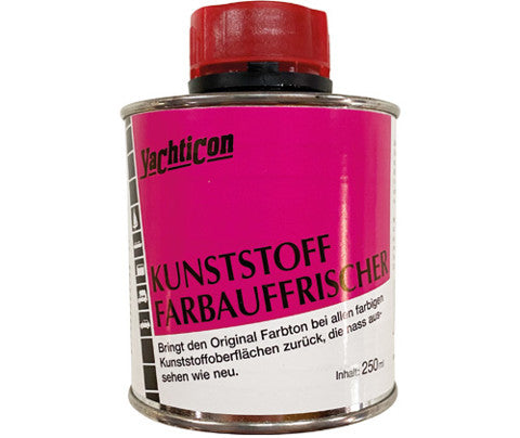 Yachticon Kunststoff Farbauffrischer - Bringt Originalfarbe zurück