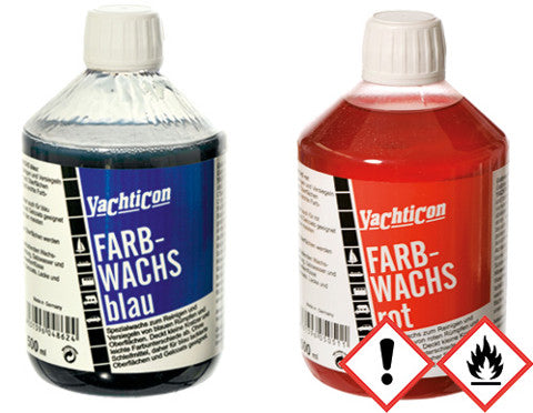 Farbwachs - Spezialwachs für blaue und rote Rümpfe
