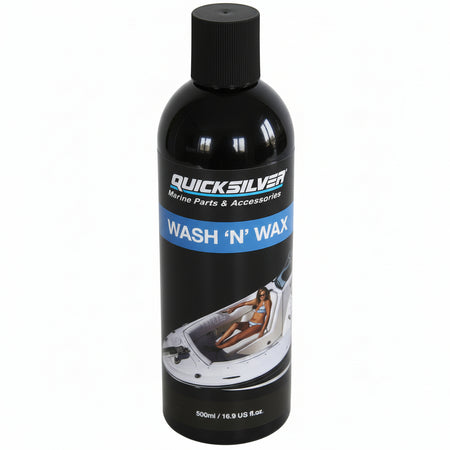 Quicksilver Wash N Wax 500ml - Waschshampoo für alle Marine Oberflächen