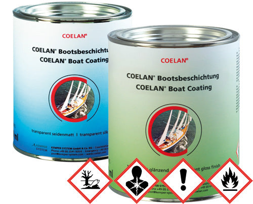 COELAN BOOTSBESCHICHTUNG TRANSPARENT - Holzbeschichtung glänzend & seidenmatt