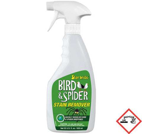 Star Brite Spider & Bird Stain Remover - Entfernt Spinnen- und Vogelkot