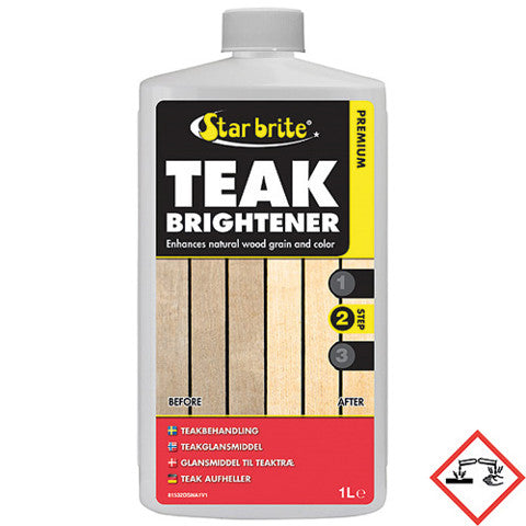 Star Brite Teak Brightener - Teakaufheller für natürlichen Goldton