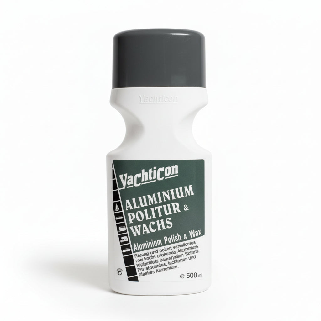 Yachticon Aluminium Politur & Wachs 500ml – Reinigt, poliert und schützt