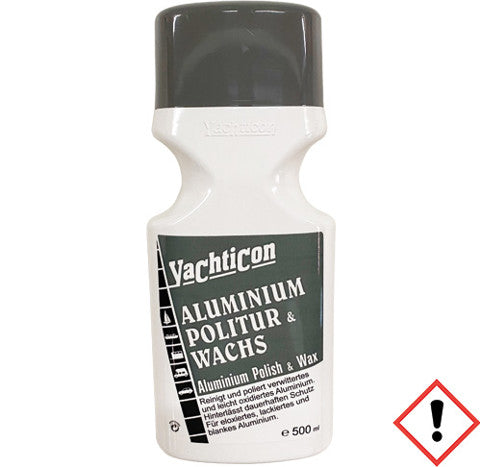 Yachticon Aluminium Politur & Wachs 500ml - Reinigt, poliert und schützt
