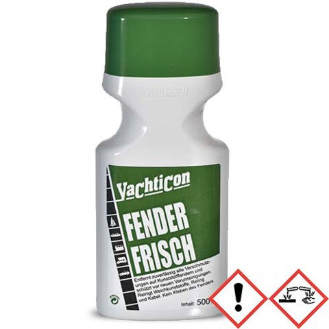 Yachticon Fender Frisch - Reinigt, schützt und pflegt Kunststoff-Fender