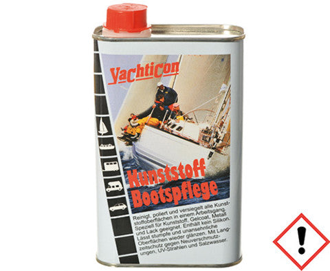 Yachticon Kunststoff Bootspflege - 3-in-1 Reinigung, Politur und Versiegelung