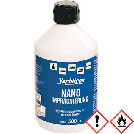 Yachticon Nano Imprägnierung 500ml - High-Tech Schutzschicht für Segel und Gewebe
