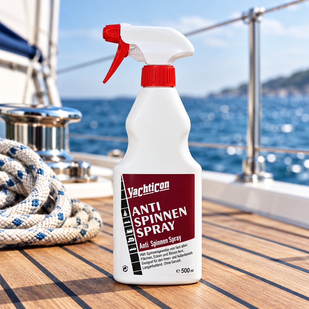 Yachticon Anti Spinnen Spray - Vertreibt und verhindert Spinnentiere