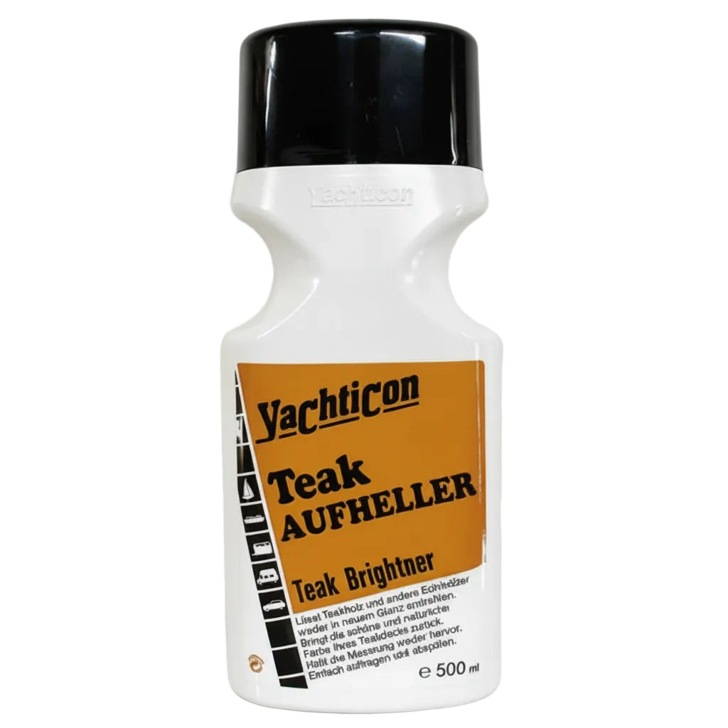 Yachticon Teak Brightner 500ml – Natürliche Farbe für Teakdecks