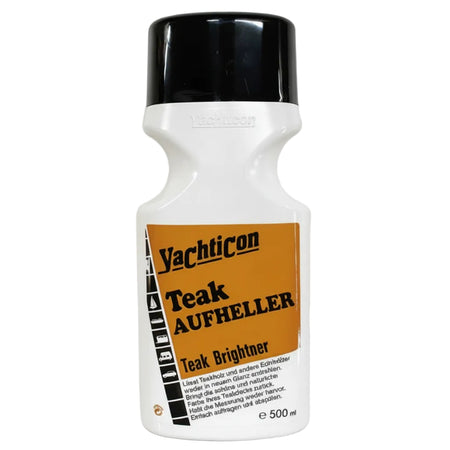Yachticon Teak Brightner 500ml – Natürliche Farbe für Teakdecks