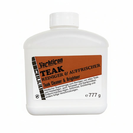 Yachticon Teak Cleaner und Brightner 770g - Alkalischer Reiniger für Teakdecks