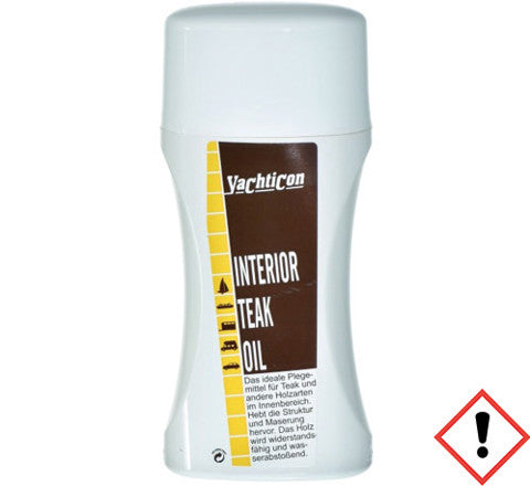 Yachticon Interior Teak Oil 250ml - Teaköl für Innenbereich