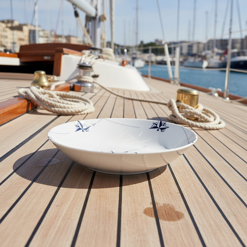 Marine Business Northwind Schale 6er Set Ø 140 mm - Melamin Schüsseln