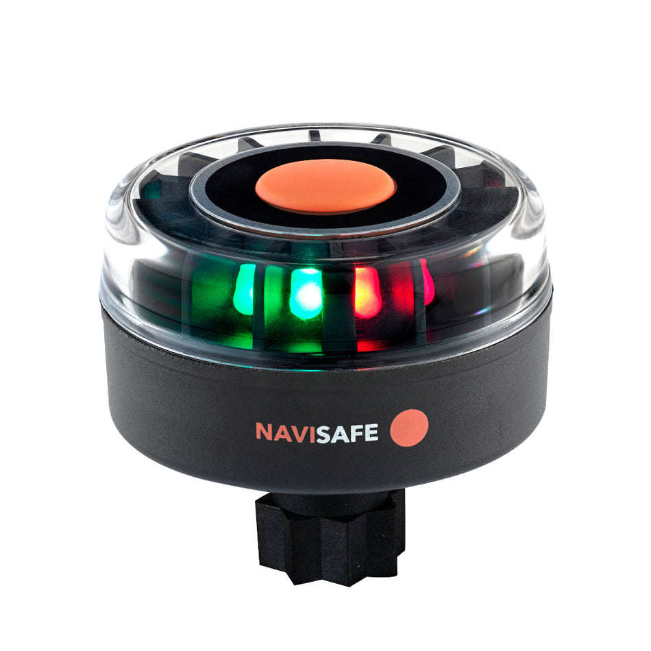 Navisafe Navi Light 360° RailBlaza TriColor rot/grün | USCG 2sm | 5 Modi | wasserdicht 20m | 93g