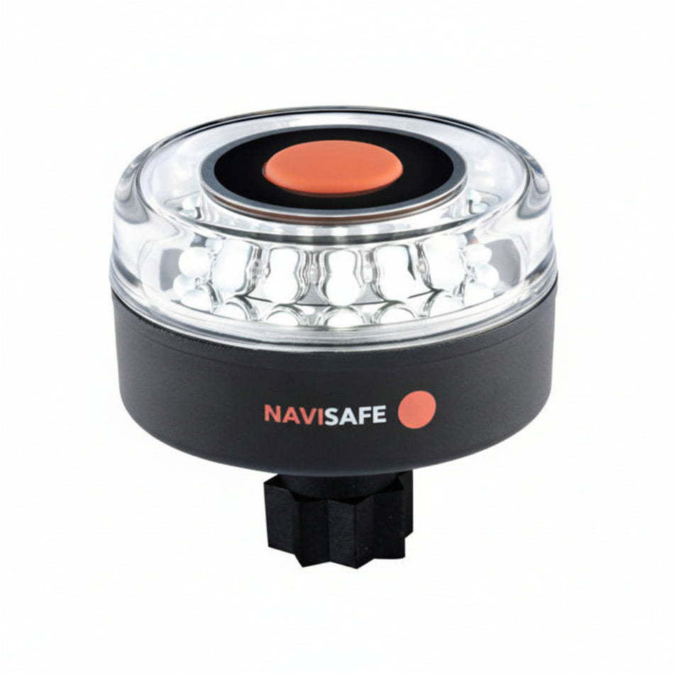 Navisafe Navi Light 360° RailBlaza weiß | USCG 2sm | 6 Modi | wasserdicht 20m | 87g