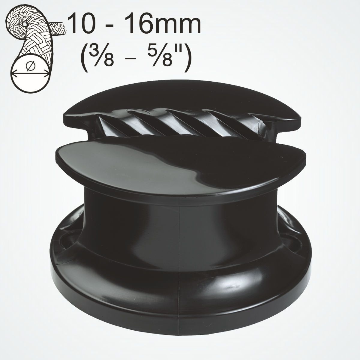 CL210 Pollerklemme Major Clamcleat Nylon 10-16mm