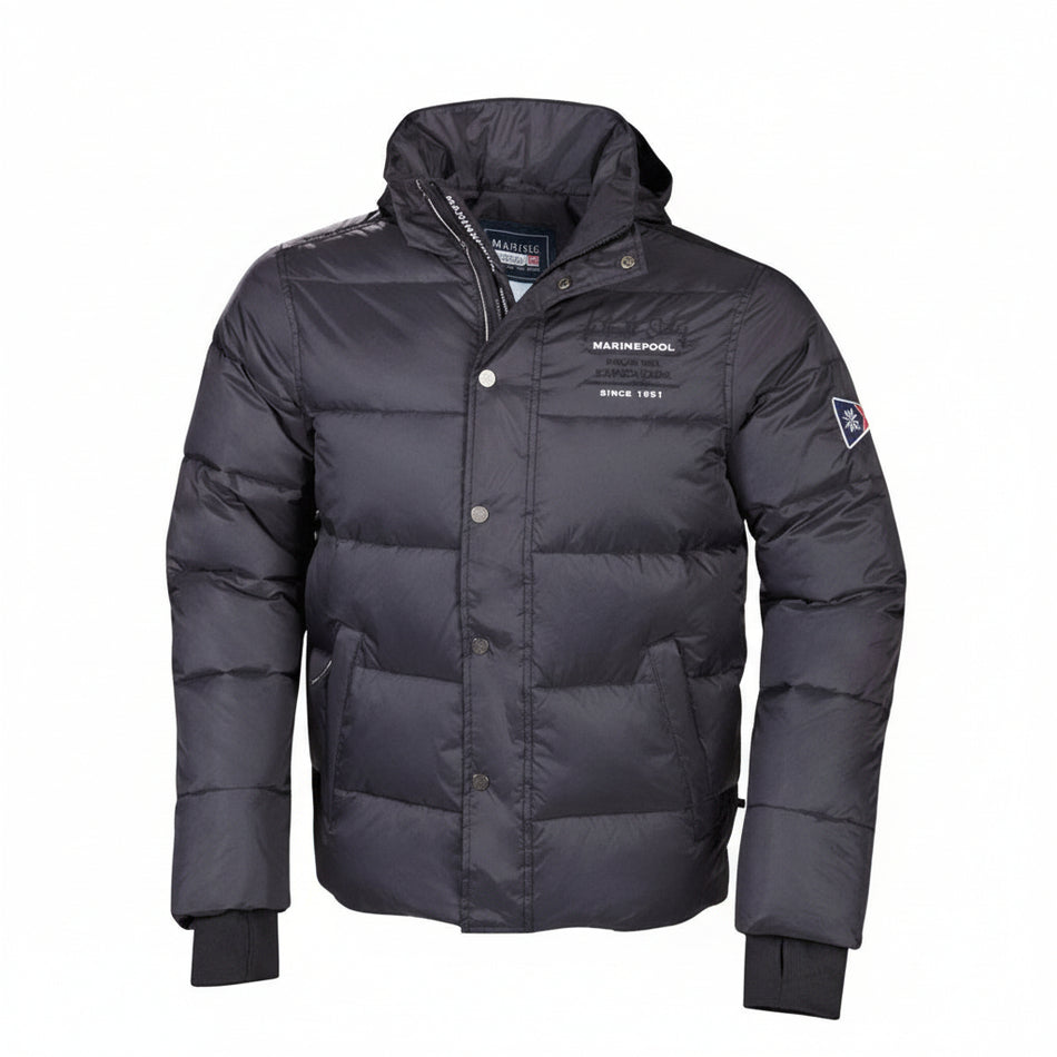 Marinepool Segeljacke Primoz - Warm wattiert windabweisend mit Kapuze