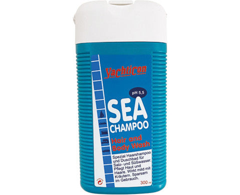 Yachticon Sea Shampoo 300ml - Shampoo & Duschlotion für Salz- und Süßwasser