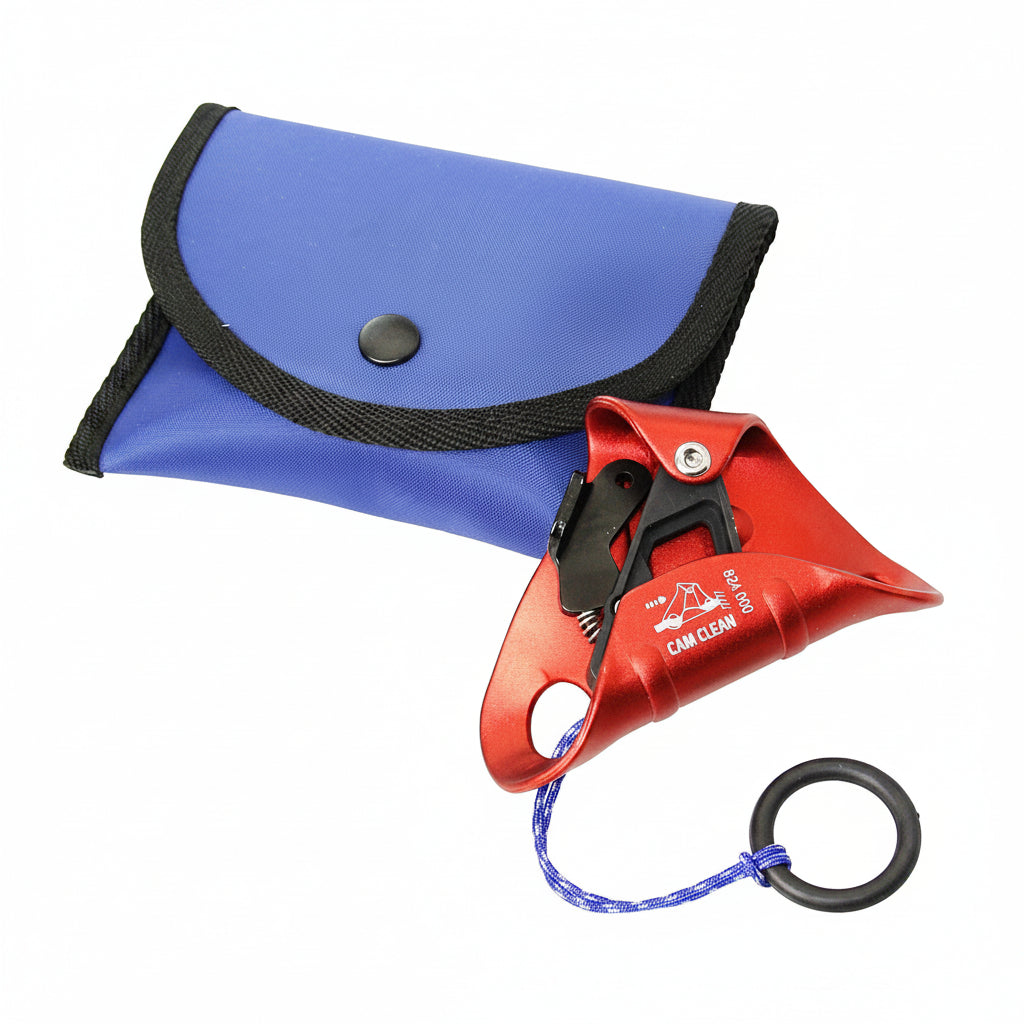 KONG CAM CLEAN Absturzsicherung rot mit blauer Aufbewahrungstasche - Art. FT01050
