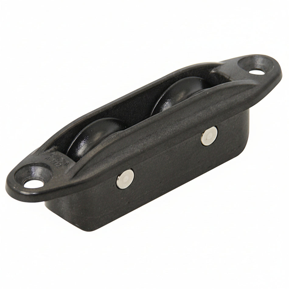 ALLEN Decksdurchführung kugelgelagert 20mm - Umlenkblock für Tau 2-6mm Decksdurchführung Doppelrolle