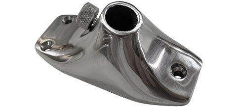 Anbau-Flaggenstockhalter Edelstahl AISI316 – 14mm, 20mm, 25mm stabil und formschön