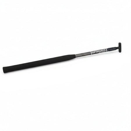 Optiparts Pinnenausleger RB2306 und RB2406 im Vergleich – Delux schwarz und Standard silber, 600 mm