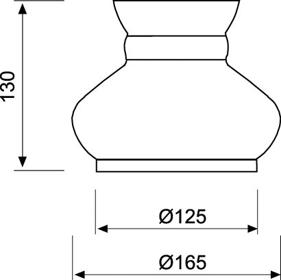 FORESTI & SUARDI Tischleuchte Messing Poliert E14 - Maritime Schreibtischlampe 400mm