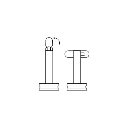 Klappnasen Bolzen SEA SURE - Edelstahl 1.4401