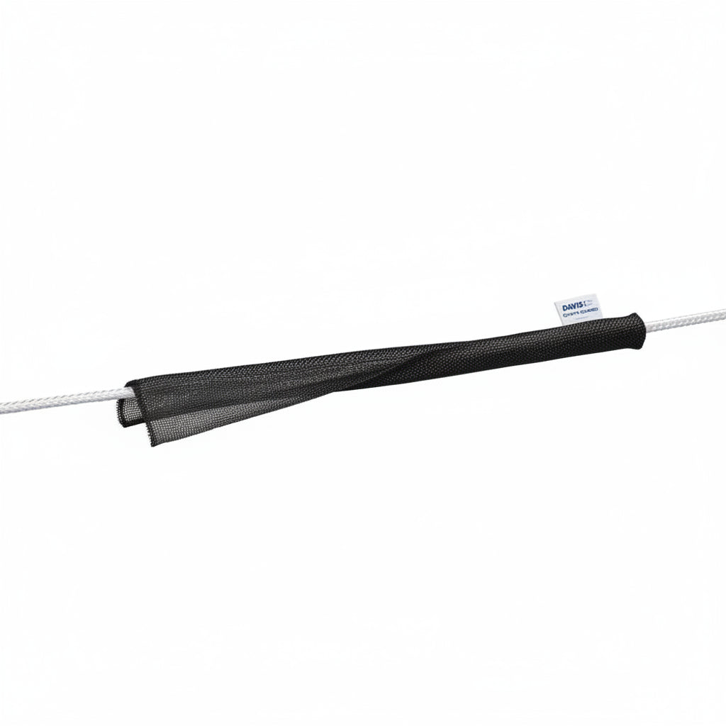 Davis Chafe Guard an Klampe mit Festmacher – Scheuerschutz im Einsatz am Anleger