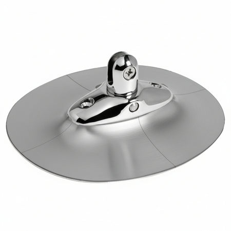 Klappverdecks-Fußstück Niro für Schlauchboote – Bimini-Fußstück zum Festkleben