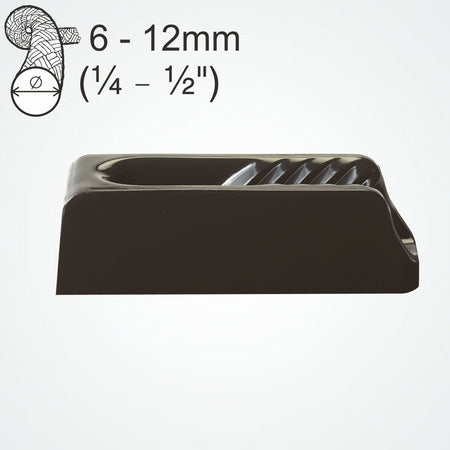 Clamcleat® CL228 Vertical mit Führungsauge 6-12 mm - Nylon Tauklemme