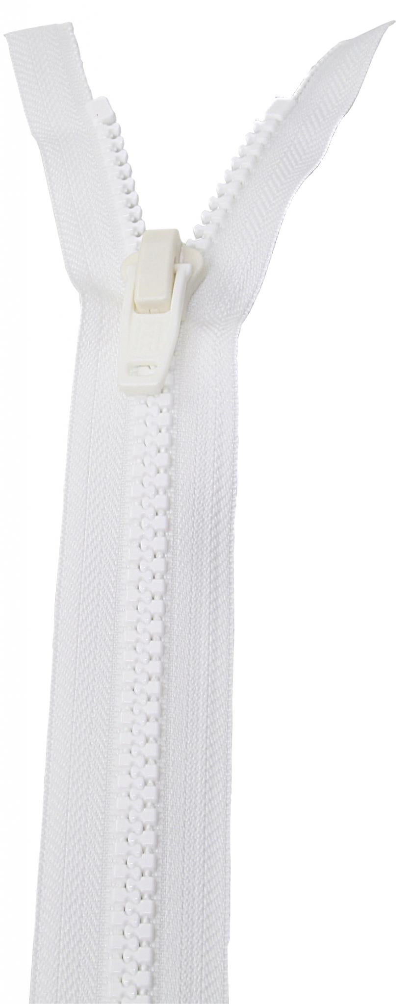 YKK Vorlieks Zackenreißverschluss Größe 10 - Mit einseitigem Autolock POM Schieber