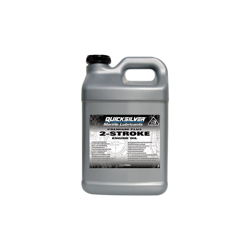 Quicksilver Premium Plus 2-Takt Außenbordmotorenöl TC-W3 10 Liter