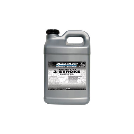 Quicksilver Premium Plus 2-Takt Außenbordmotorenöl TC-W3 10 Liter
