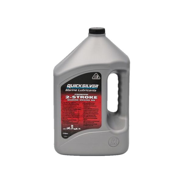 Quicksilver Premium 2-Takt Außenbordmotoröl TC-W3 4 Liter