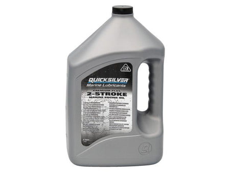 Quicksilver Premium Plus 2-Takt Außenbordmotorenöl TC-W3 4 Liter