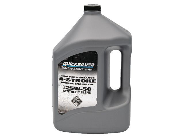 Quicksilver 25W50 4-Takt semisynthetisches Motorenöl 4 Liter
