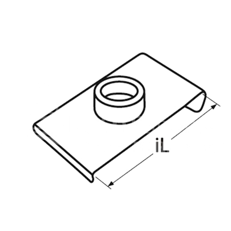 DOT Durable Zapfen für Windschutzscheiben - Messing vernickelt