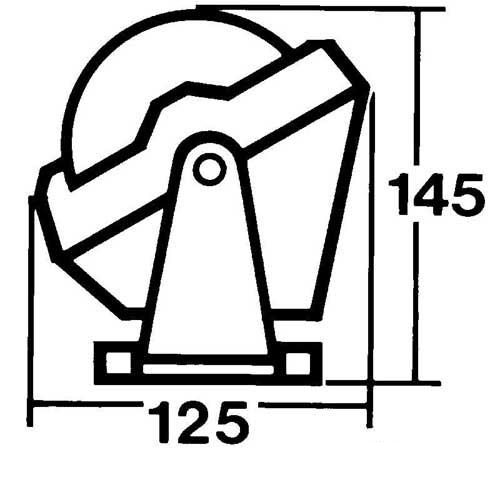 Silva Kompass Mod. 100B - Motorbootkompass mit Beleuchtung, Schwarz